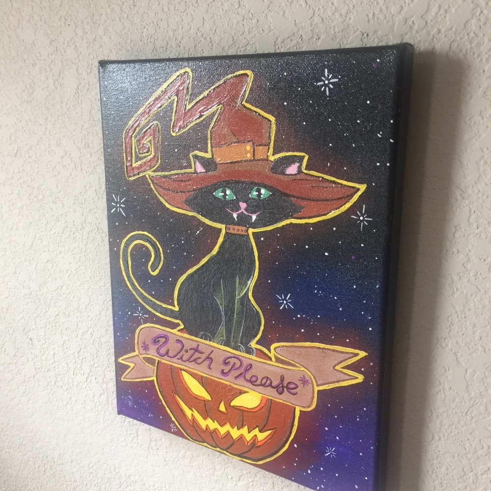 [Original Painting] ” Witch Please” - Picture 11 of 13